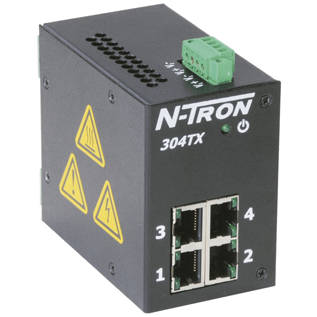 Red Lion Industrial Ethernet Switch, 304TX-N